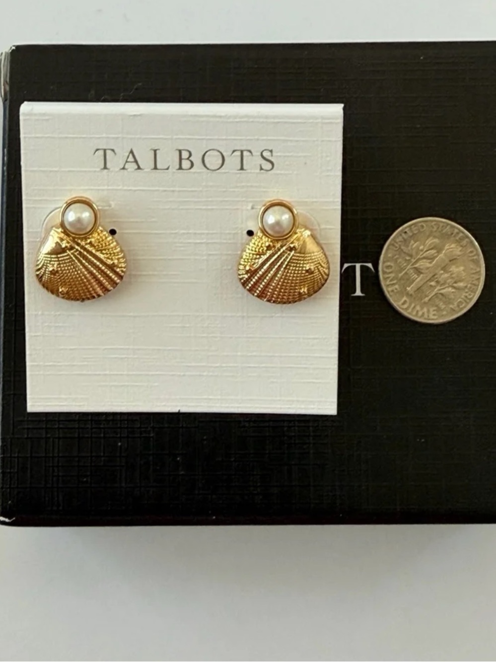 Talbots Seabrook Shell Earrings - Picture 2 of 15
